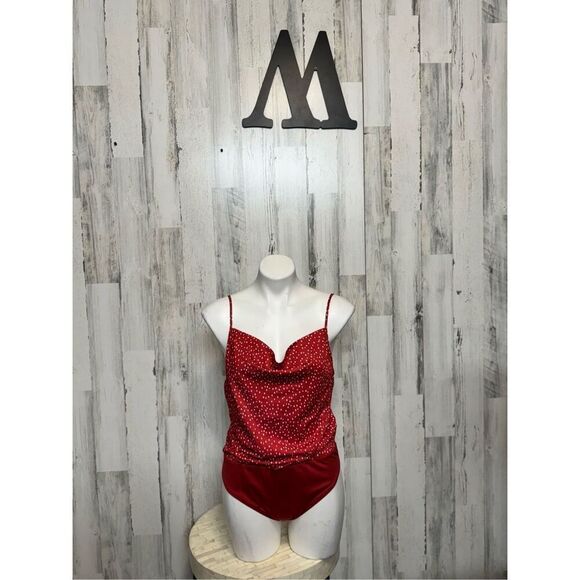 Trixxi red bodysuit size medium - Picture 1 of 7